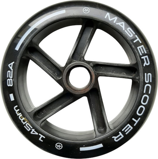 Master 145 Mm Kinderroller-Zubehör Rad Schwarz