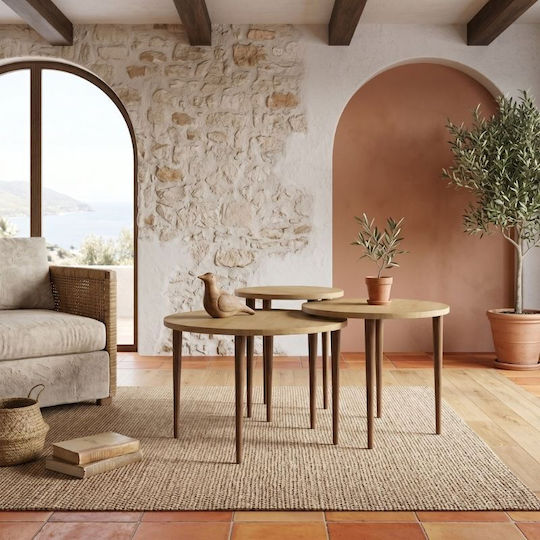 Βοηθητικό Τραπεζάκι Nola Sapphire Oak Βοηθητικό Τραπεζάκι Nola Sapphire Oak