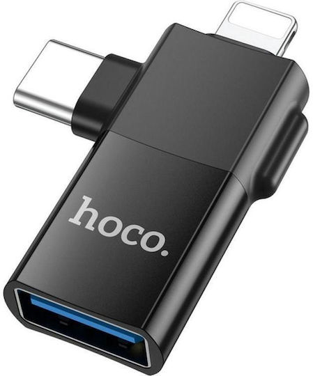 Hoco Converter Lightning Male to USB-A Female 1 Piece HOC-628181