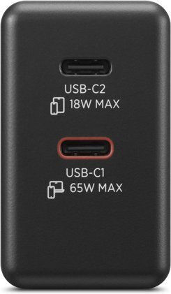 Lenovo USB-C Φορτιστής Laptop 65W για Lenovo με Αποσπώμενο Καλώδιο Τροφοδοσίας
