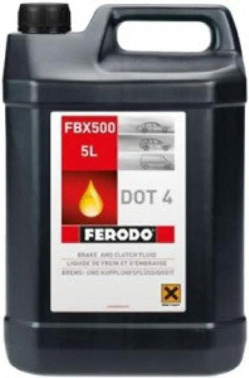 Ferodo Течност За Спирачки Dot4 5l Fbx500a