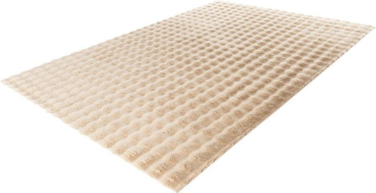 Covor Rectangular Din Bumbac Bej 120x170cm