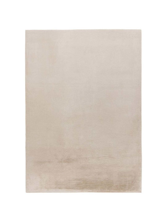 Covor Living Rectangular Din Bumbac Crem 120x170cm