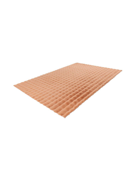 Rug Χαλί Διάδρομος Βαμβακερό Peach 80x150cm