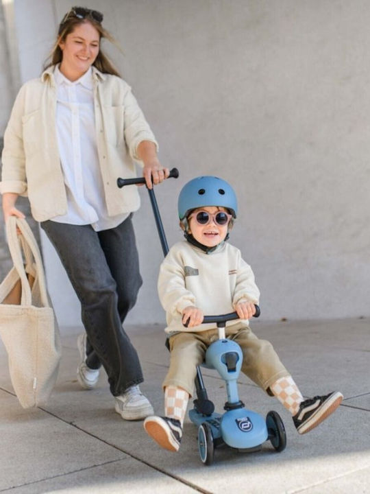 Scoot & Ride Παιδικό Κράνος για Ποδήλατο & Πατίνι Γκρι