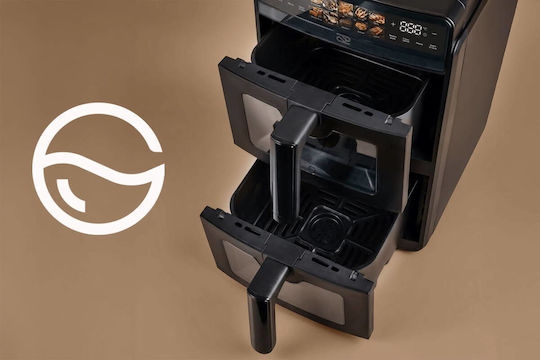 Promis Air Fryer with Double Removable Container 10l Black FRP1560