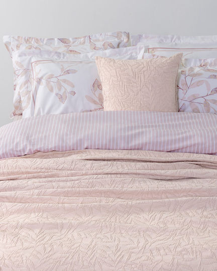 Nima Υπέρδιπλη 240x260εκ. Powder Pink