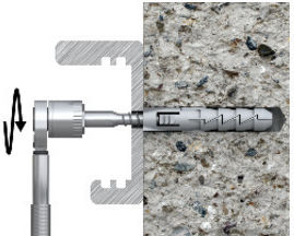 Rawlplug Βίδα με Διάμετρο M8 και Μήκος 80mm 50τμχ