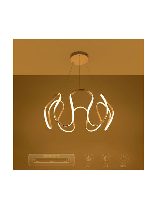 kelvo Tarantula White LED Ceiling Light with Warm to Cool White Light 78x78x31.5cm
