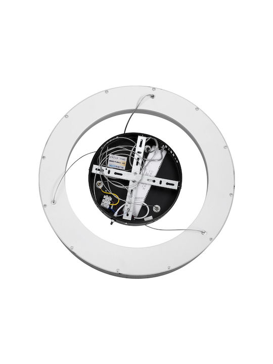 kelvo Salem Ceiling Light White LED With Warm To Cool White Light 45x45cm