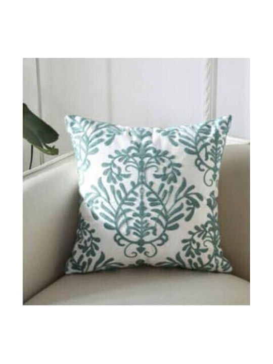 FRIPIA Decorative Pillow Case Blue 45x45cm