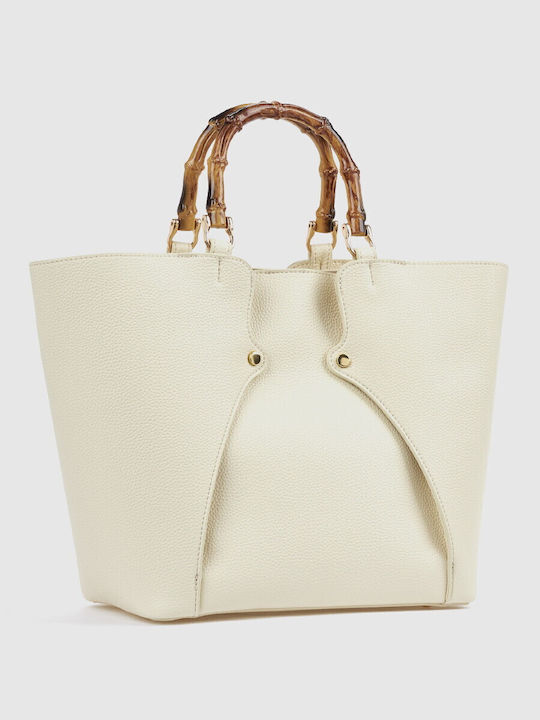 Damentasche Handtasche Beige