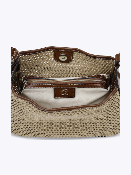 Women's Shoulder Bag Beige