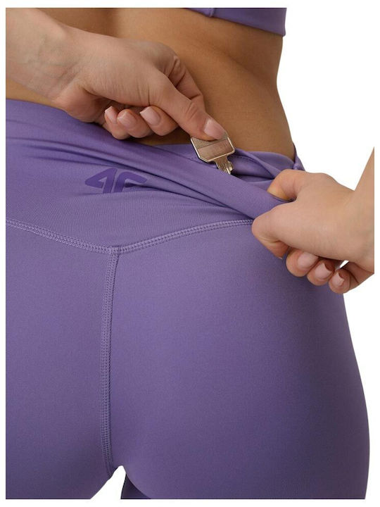 Women's Bike Leggings Purple
