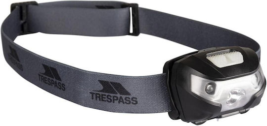 Trespass Επαναφορτιζόμενος Φακός Κεφαλής LED με Μέγιστη Φωτεινότητα 150lm