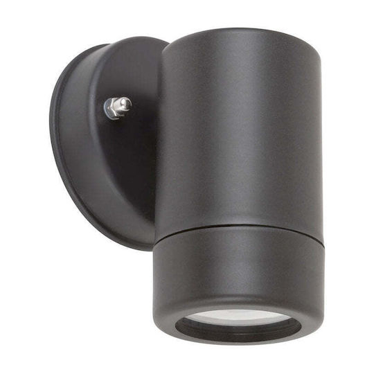 Facade Light Fixture Einweg Gu10 Ip44 Schwarz Rabalux Medina