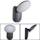 10w Outdoor Led Wall Light Ax165 Warm Light 3000k Black