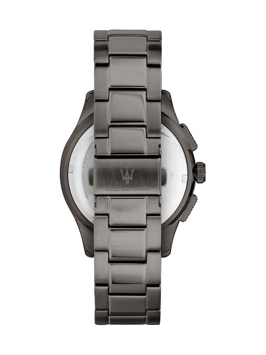 Edition Men's Watch 42mm Battery Chronograph With Grey Steel Bracelet