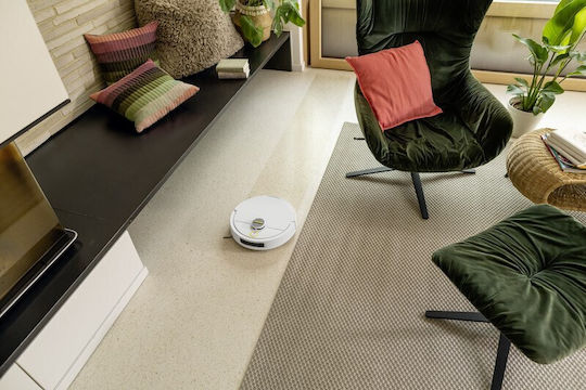 Karcher Rvm 4 Comfort Σκούπα Ρομπότ με Χαρτογράφηση Laser & Απορρόφηση 15000Pa Λευκή