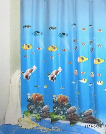 Bisk Κουρτίνα Μπάνιου 180x200cm