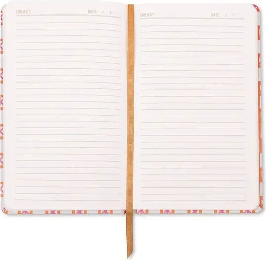 Designworks Notizbuch Geregelt mit Hartcover Orange