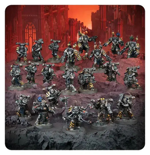 Warhammer 40 000 Chaos Space Marines Iron Warriors Kampfpatrouille
