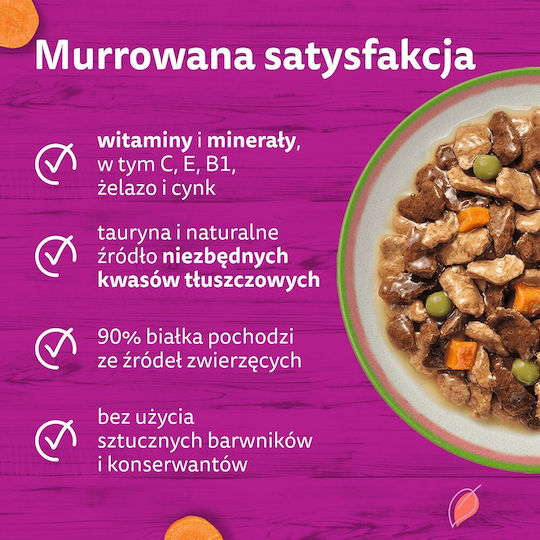 Whiskas Tasty Mix Υγρή Τροφή για Γάτες 40x85gr