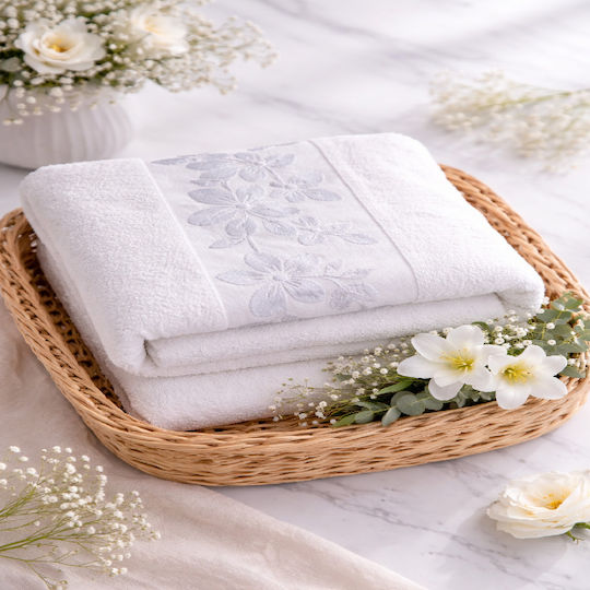 Kotonia Home Pânză De Față 50x90cm Alb Greutate 420gr/m²