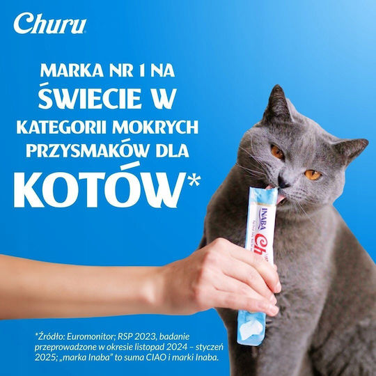 Inaba Răsfățuri cu Pui / Ton pentru Pisici Adulte 14gr