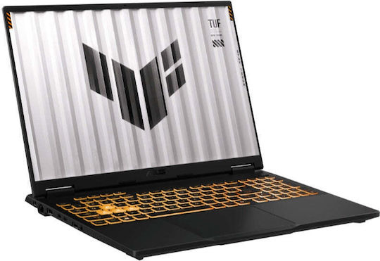 Asus TUF Gaming F16 FX608JPR-QT026 16" QHD+ 165Hz (i7-14650HX/16GB/1TB SSD/GeForce RTX 5070/Без операционна система) Jaeger Grey (Международна английска клавиатура)