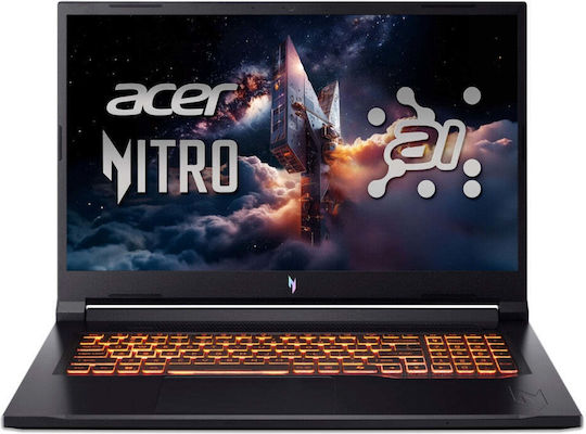 Acer Nitro V 17 AI ANV17 41-R14D 17.3" IPS Full HD 180Hz (Ryzen 7-260/16GB/1TB SSD/GeForce RTX 4050/Windows 11 Home) (BG Клавиатура)