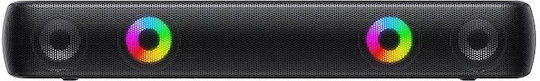 Havit SK854BT Kabellose Computerlautsprecher 2.0 mit RGB-Beleuchtung und Bluetooth Leistung 10W in Schwarz Farbe