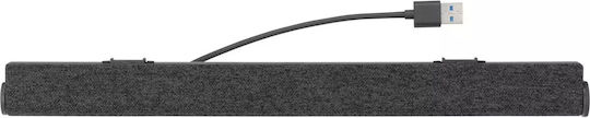 Dell Slim Conferencing Soundbar Ηχεία Υπολογιστή 2.0 με Ισχύ 4.5W σε Μαύρο Χρώμα