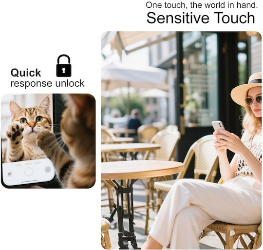 Nothing Phone 4a Pro Imak Pro+ Series Full Tempered Glass Screen Protector Transparent