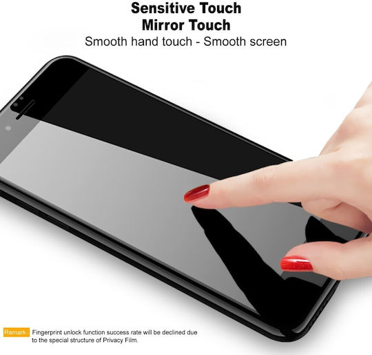 Nothing Phone 4a Pro Imak Privacy Full Tempered Glass Προστασία Οθόνης Black