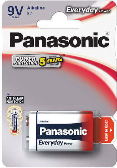 Panasonic Everyday Power Battery 6lr61eps/1b 9v
