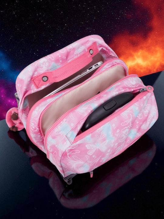Kipling Σακίδιο Πλάτης Trolley Laptop 15" Sari Garden Clouds