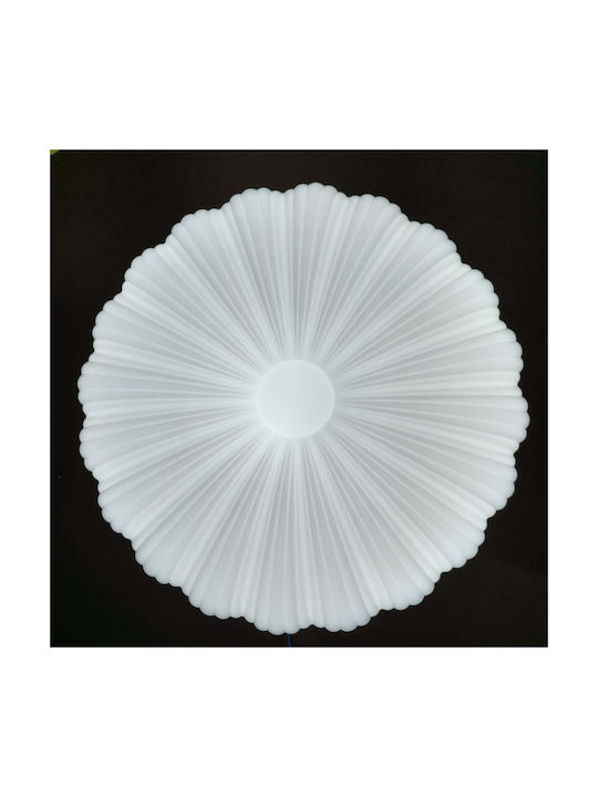 Led Ceiling Light Margareta 23 Cm 22w 3000k 4000k 6000k White Metal Acrylic