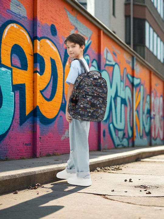 Kipling Seoul Τσάντα Πλάτης για Laptop 15" Πολύχρωμη