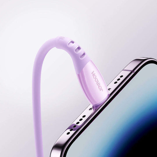 Joyroom S-A59 Vibrant USB 2.0 Cable USB-C male - USB-C 60W Μωβ 1.2m