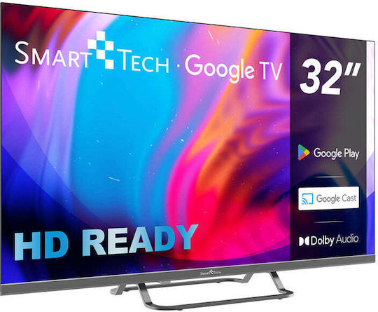 Smart Tech Smart Τηλεόραση 32" Full HD QLED 2QG01V HDR (2024) 32QG01V