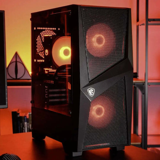 Actina Гейминг Настолен компютър (Ryzen 9-7900/32GB DDR5/1.0TB SSD/GeForce RTX 5070/Без операционна система)