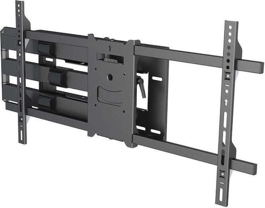 Multibrackets M Universal Телевизионна Стойка За Стена С Удължително Рамо До 75" И 40кг