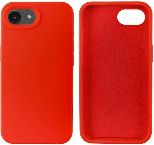 Калъф Силикон Mobicase iPhone 16 Pro Червен 2mm Soft Matte