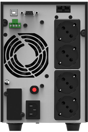 Power Walker VFI 3000 AT FR UPS On-Line 3000VA 2700W με 4 Schuko Πρίζες