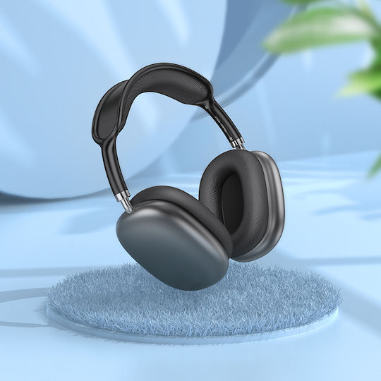 Borofone Elegant Безжични Bluetooth Over Ear Слушалки Dark Grey