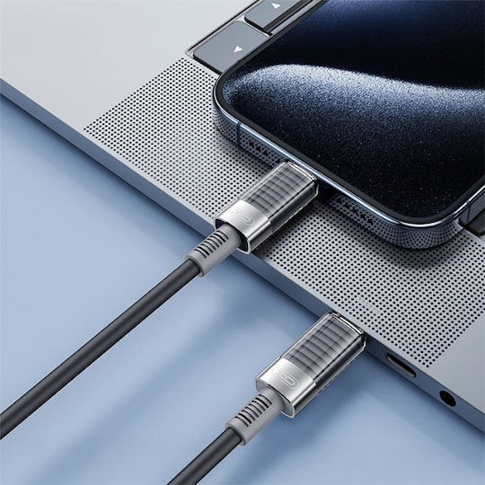 XO Cablu USB 2.0 USB-C Mascul - USB-C 60W Multicolor 1m