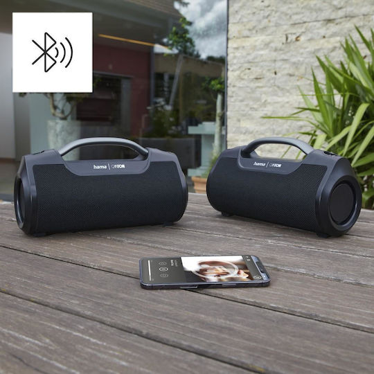 HAMA Ηχείο Bluetooth 60W με Διάρκεια Μπαταρίας έως 12 ώρες Μαύρο 00188219