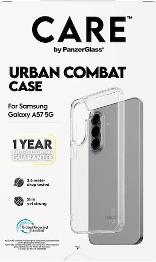 PanzerGlass PanzerGlass Rückseitencover Kunststoff / Silikon Transparent (Galaxy A57)