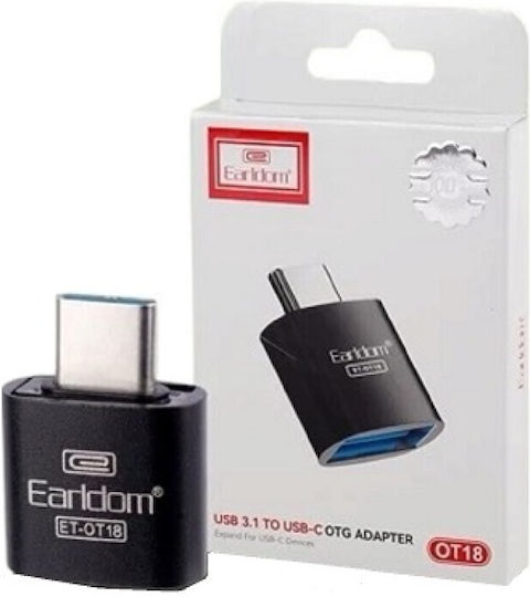 Earldom ET-OT18 Converter USB-C male to USB-A female 1pcs